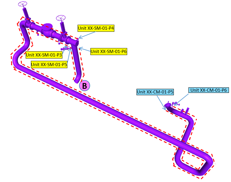 Tracing Markup drawing